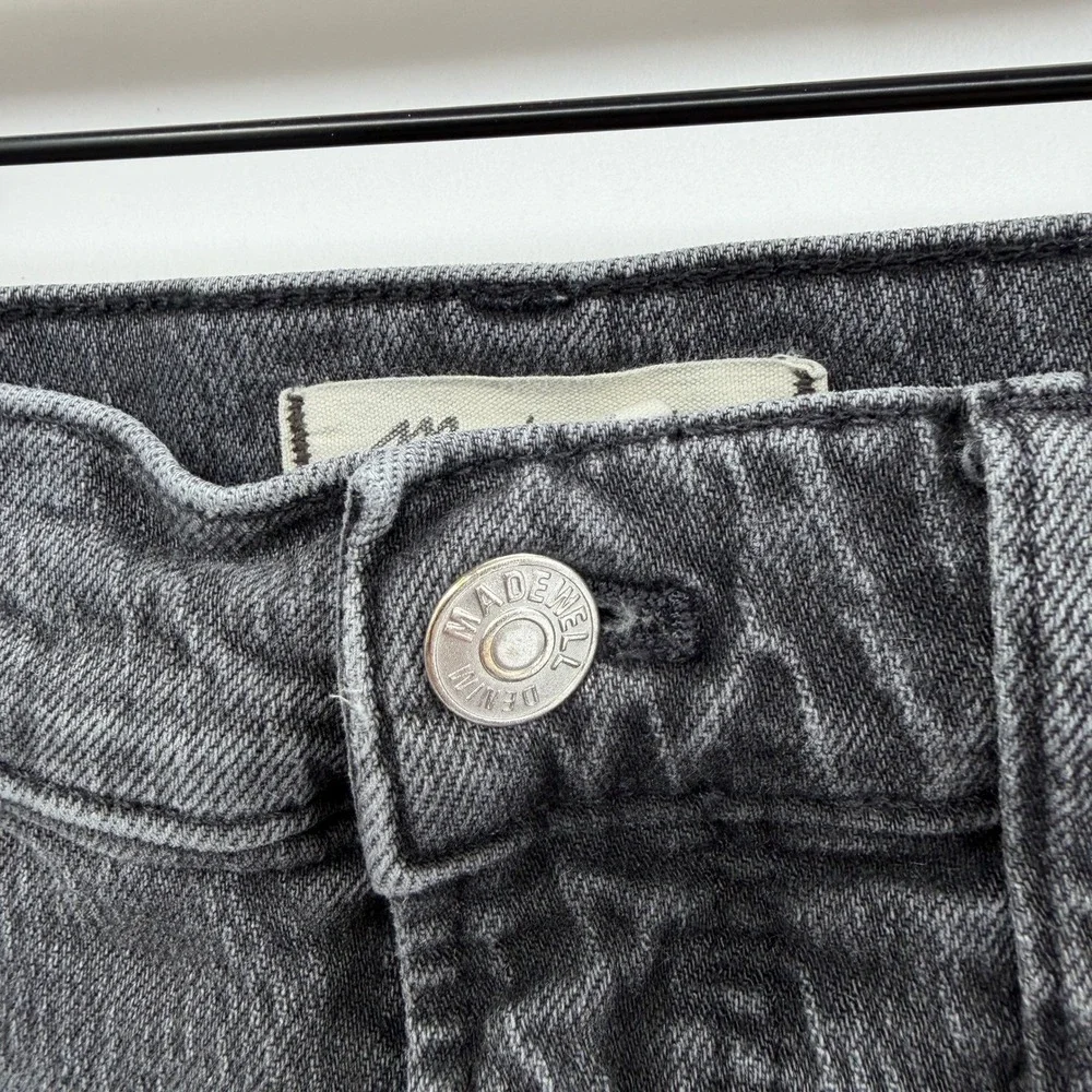 Madewell The Perfect‎ Vintage Jean in Lunar Wash Black Gray Size 27 - Picture 8 of 11